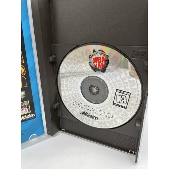 NBA Jam (Sega CD, 1994) CIB - Picture 5 of 7